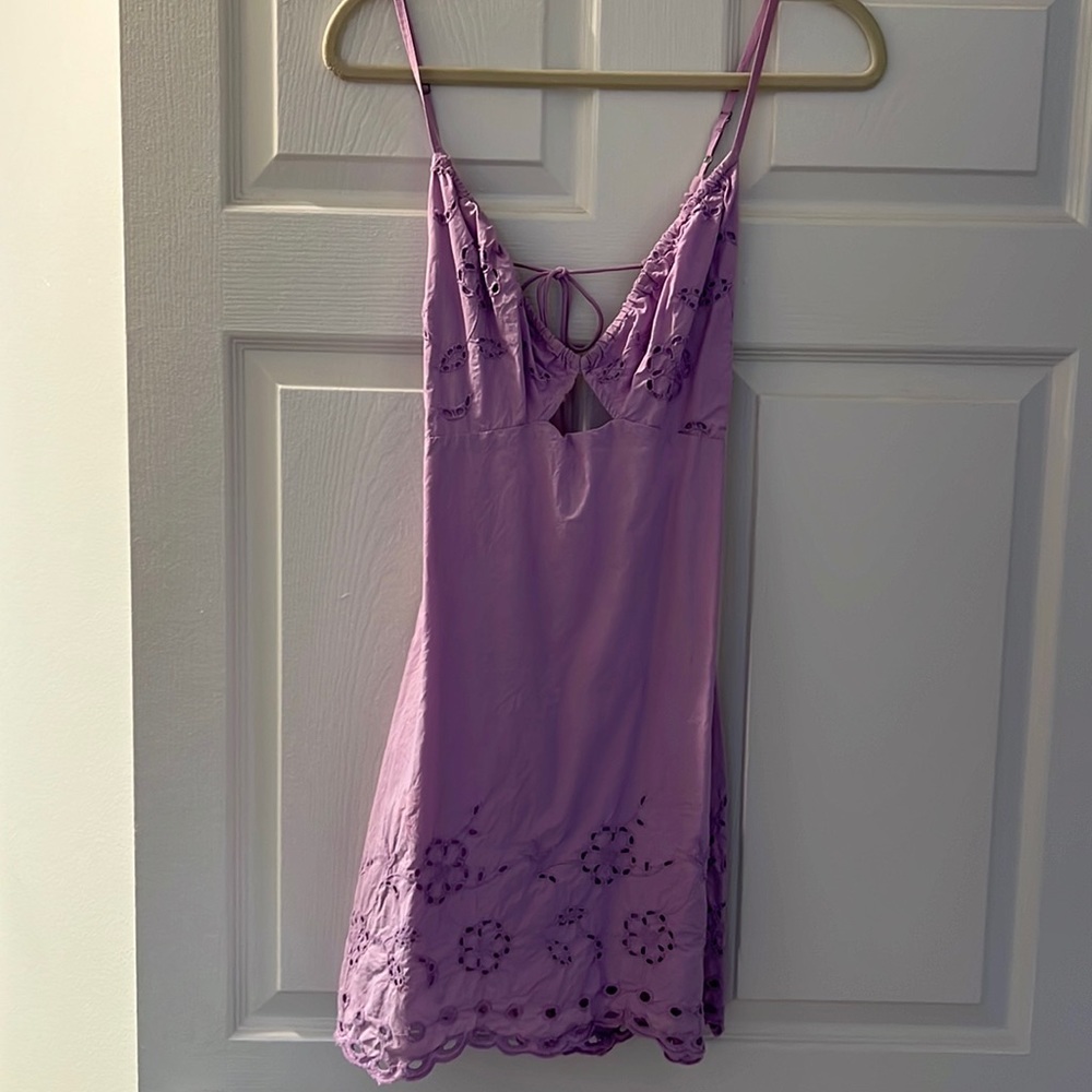 Zara purple dress size small